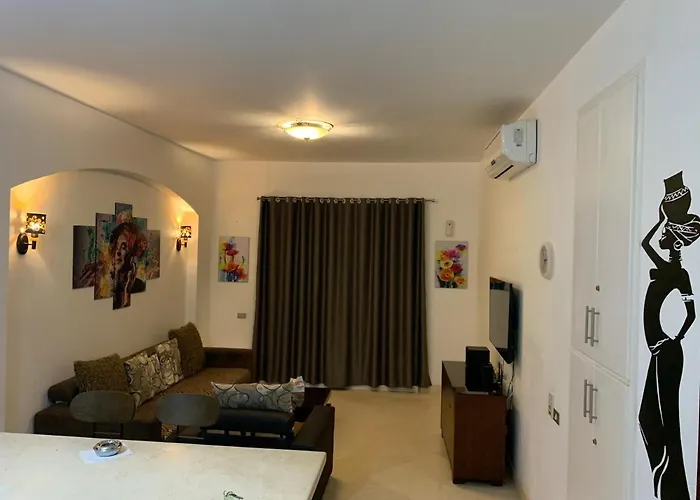 One-bedroom Ground Floor For Rent In El Gouna Alpesi faház Gurdaka
